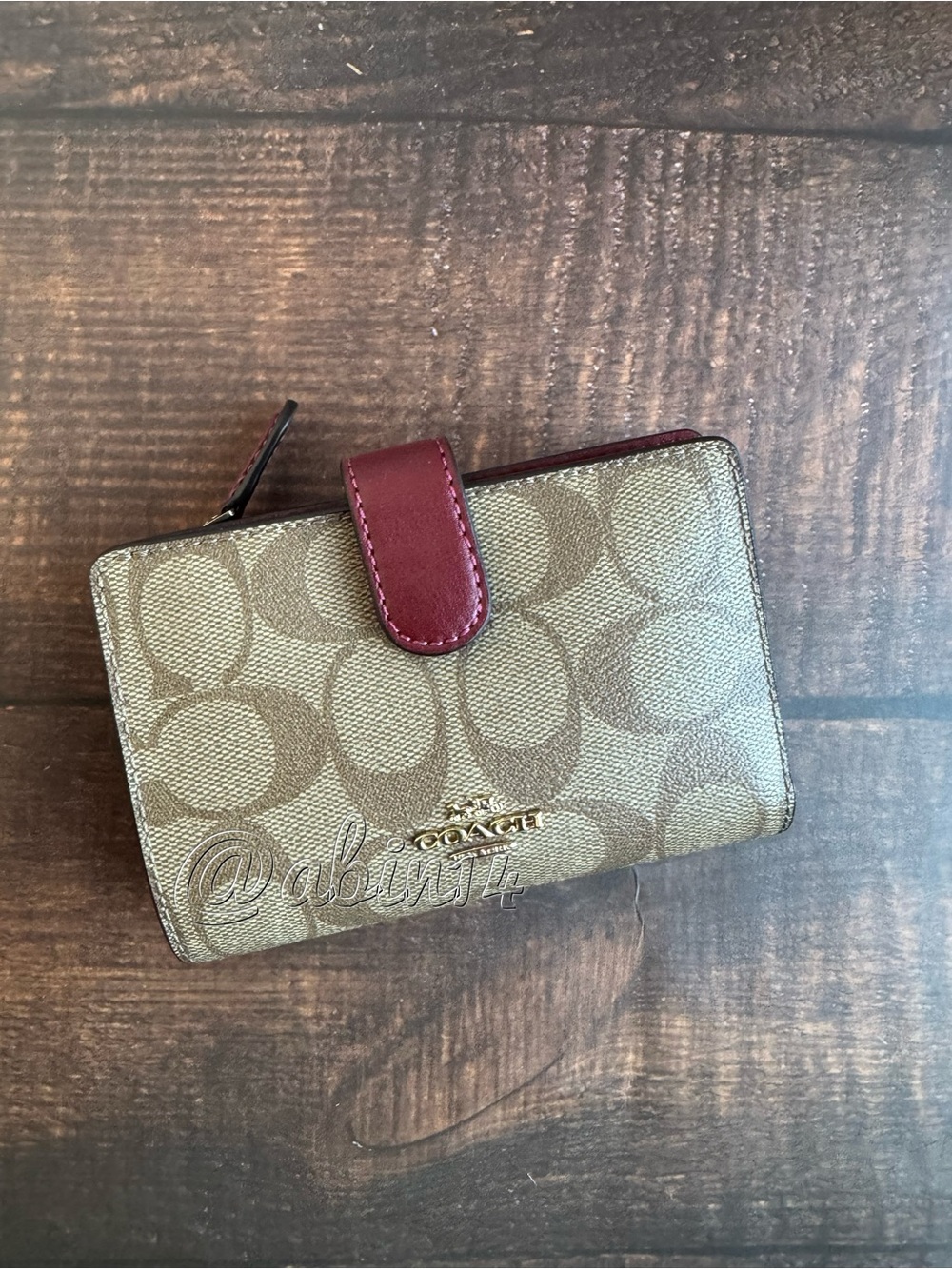 NWT Coach Medium Size Wallet